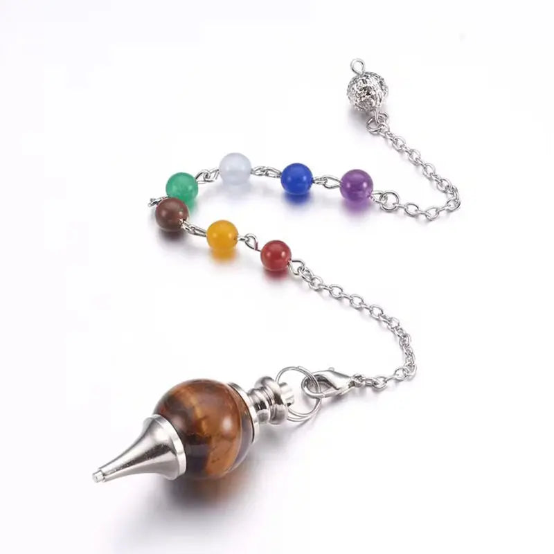 Pendule en pierre naturelle – Radiesthésie & Reiki