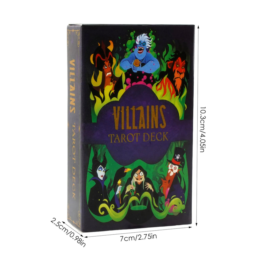 Jeu de Tarot Oracle 78 Cartes – Prophétie Mystérieuse Style Comics