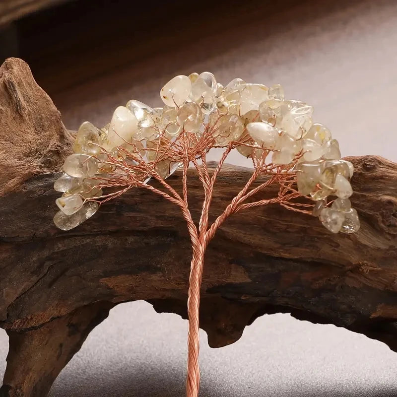 Arbre de Vie en Pierre Naturelle – Décoration & Richesse