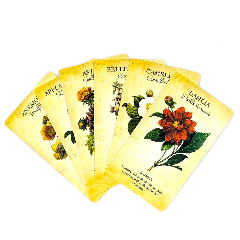 Cartes Oracle Inspirations Botaniques – 44 Cartes de Divination