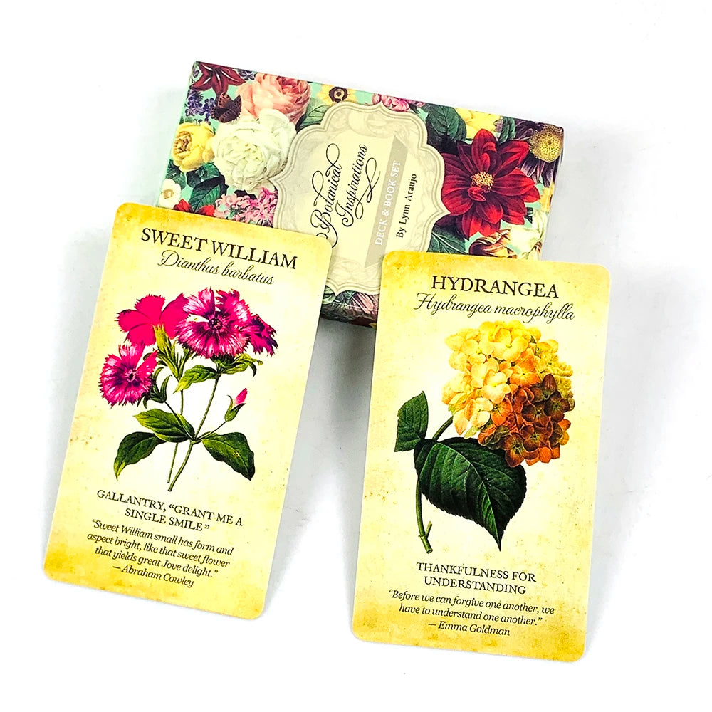 Cartes Oracle Inspirations Botaniques – 44 Cartes de Divination