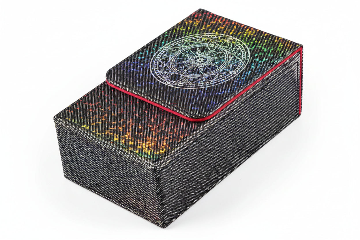 Boîte de Rangement pour Cartes de Tarot – Grande Capacité & Anti-poussière