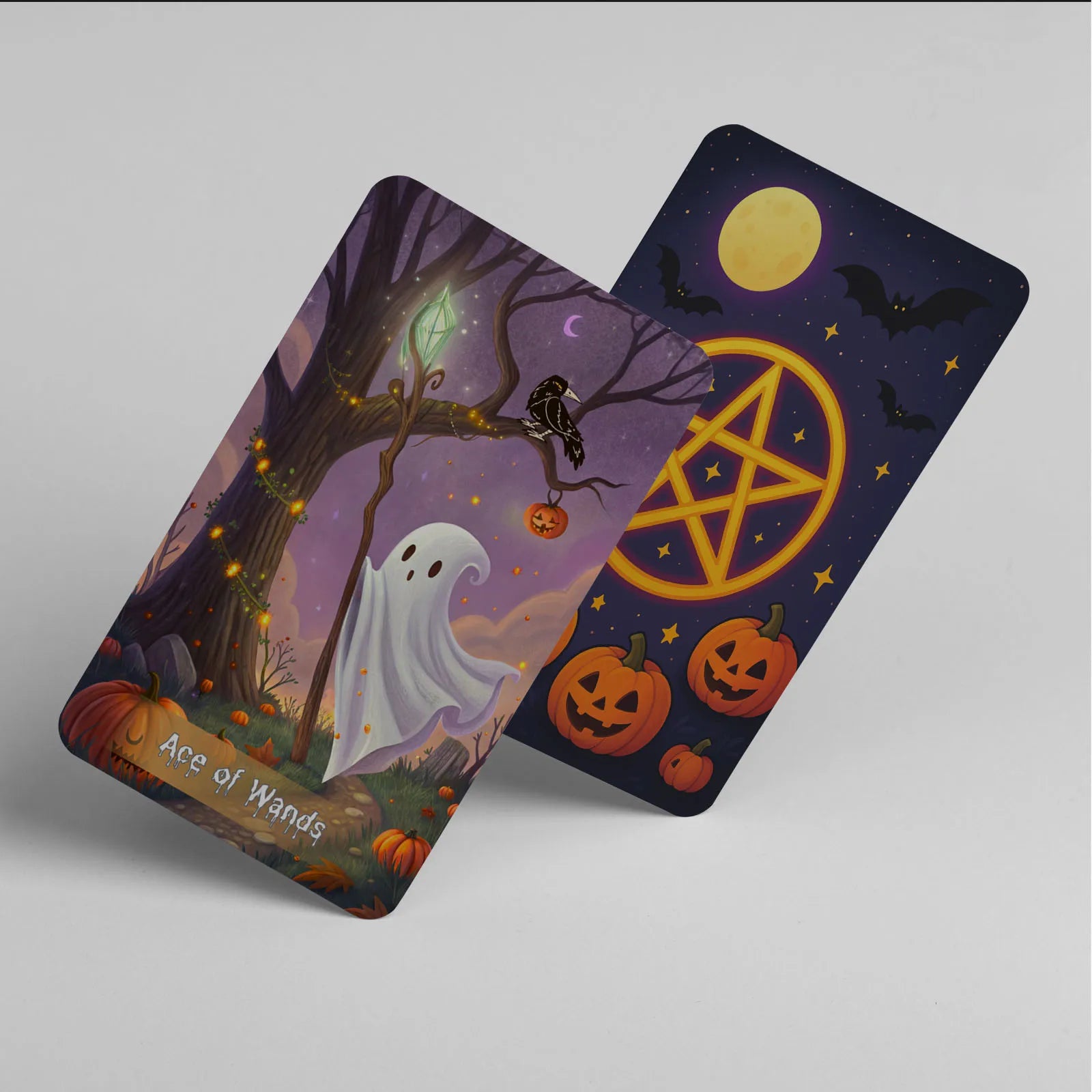 Jeu de Tarot Spooky Cute – 78 Cartes Kawaii & Divination pour Débutants