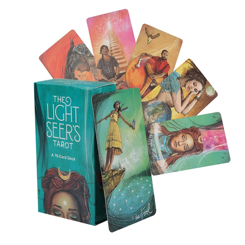 Jeu de Tarot Oracle 78 Cartes – Prophétie Mystérieuse Style Comics
