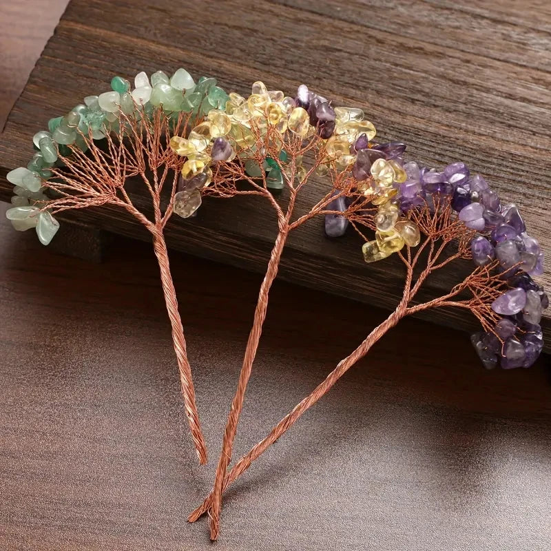 Arbre de Vie en Pierre Naturelle – Décoration & Richesse