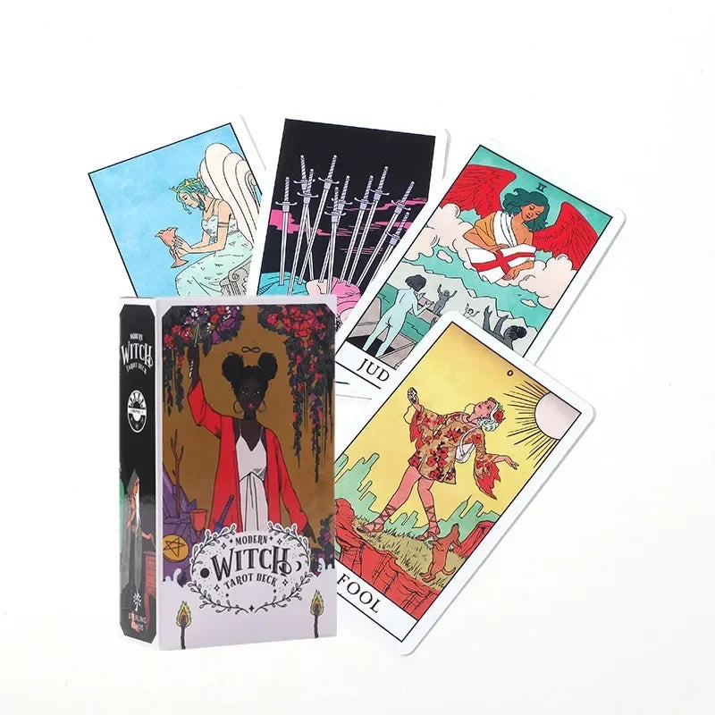 Tarot de la Sorcière Moderne – Jeu de Cartes avec Livret