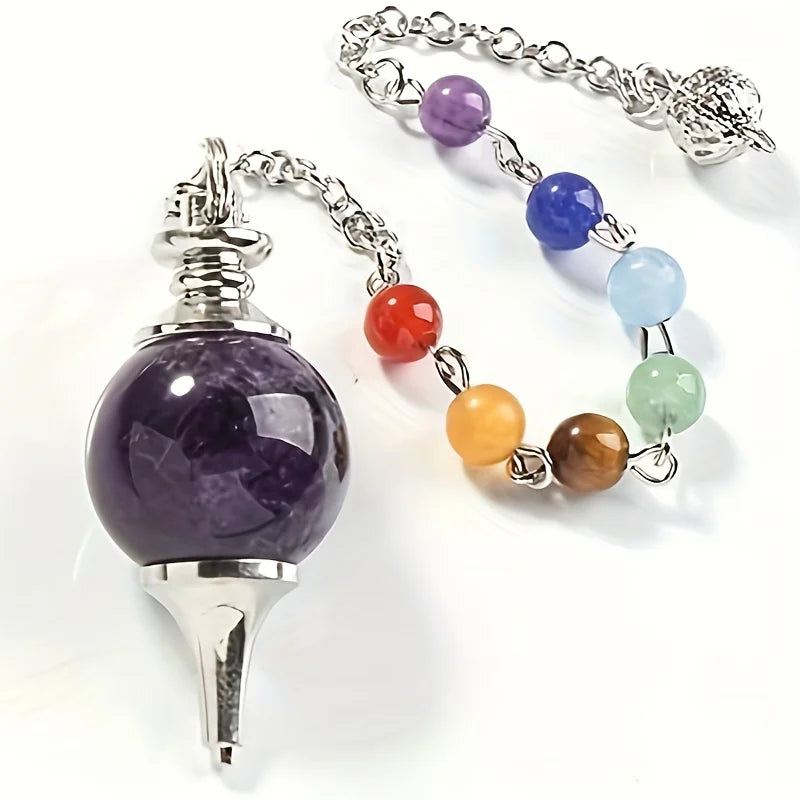 Pendule en pierre naturelle – Radiesthésie & Reiki