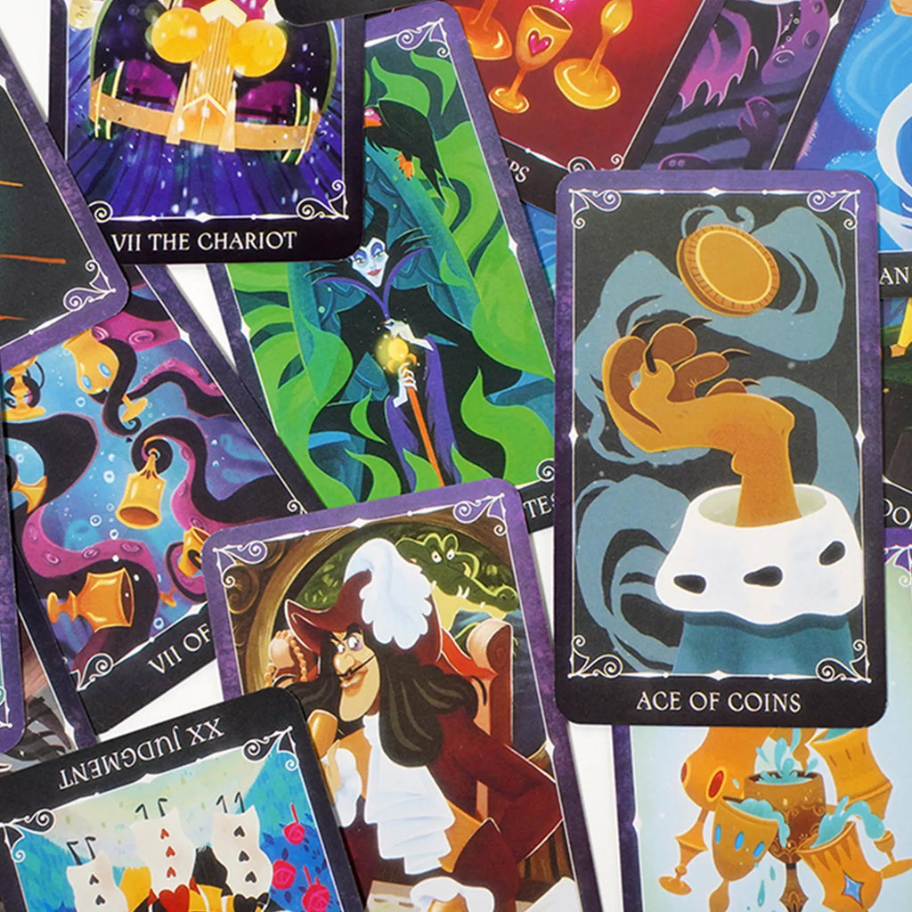 Jeu de Tarot Oracle 78 Cartes – Prophétie Mystérieuse Style Comics