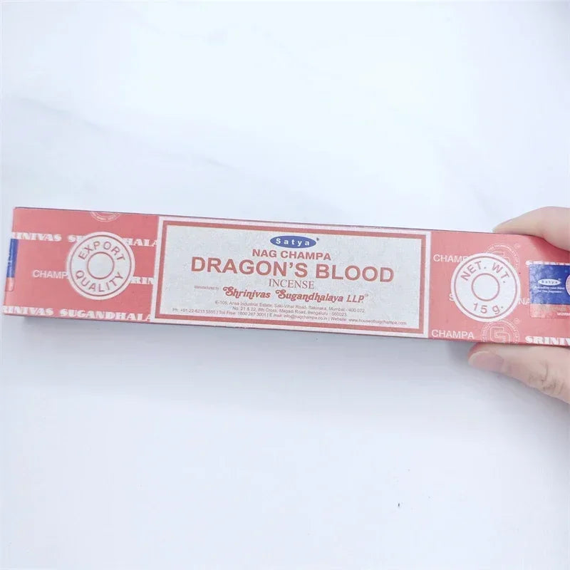 Bâtonnets d'encens indiens – Boîte artisanale