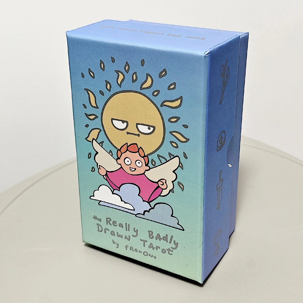 Jeu de Tarot Drôle & Décalé – 78 Cartes Dessinées