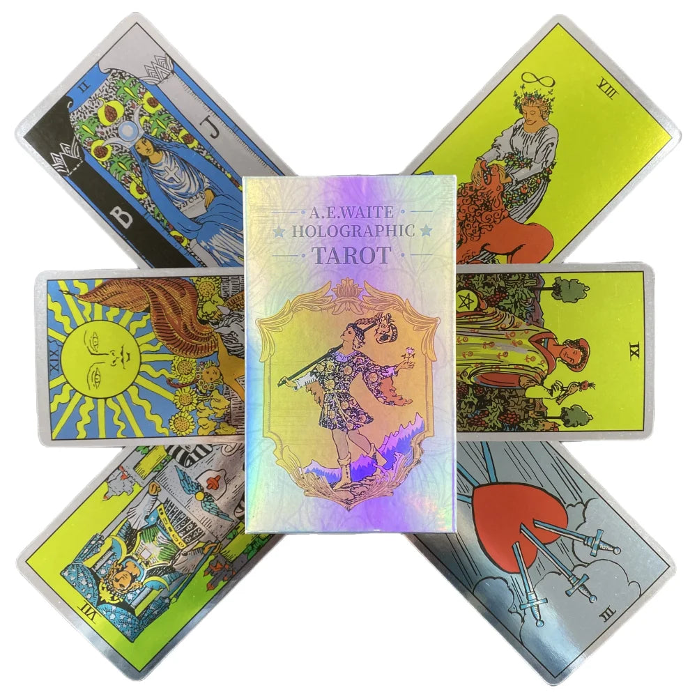 Jeu de Tarot Rider Waite Classique – Cartes Holographiques & Collectionneurs