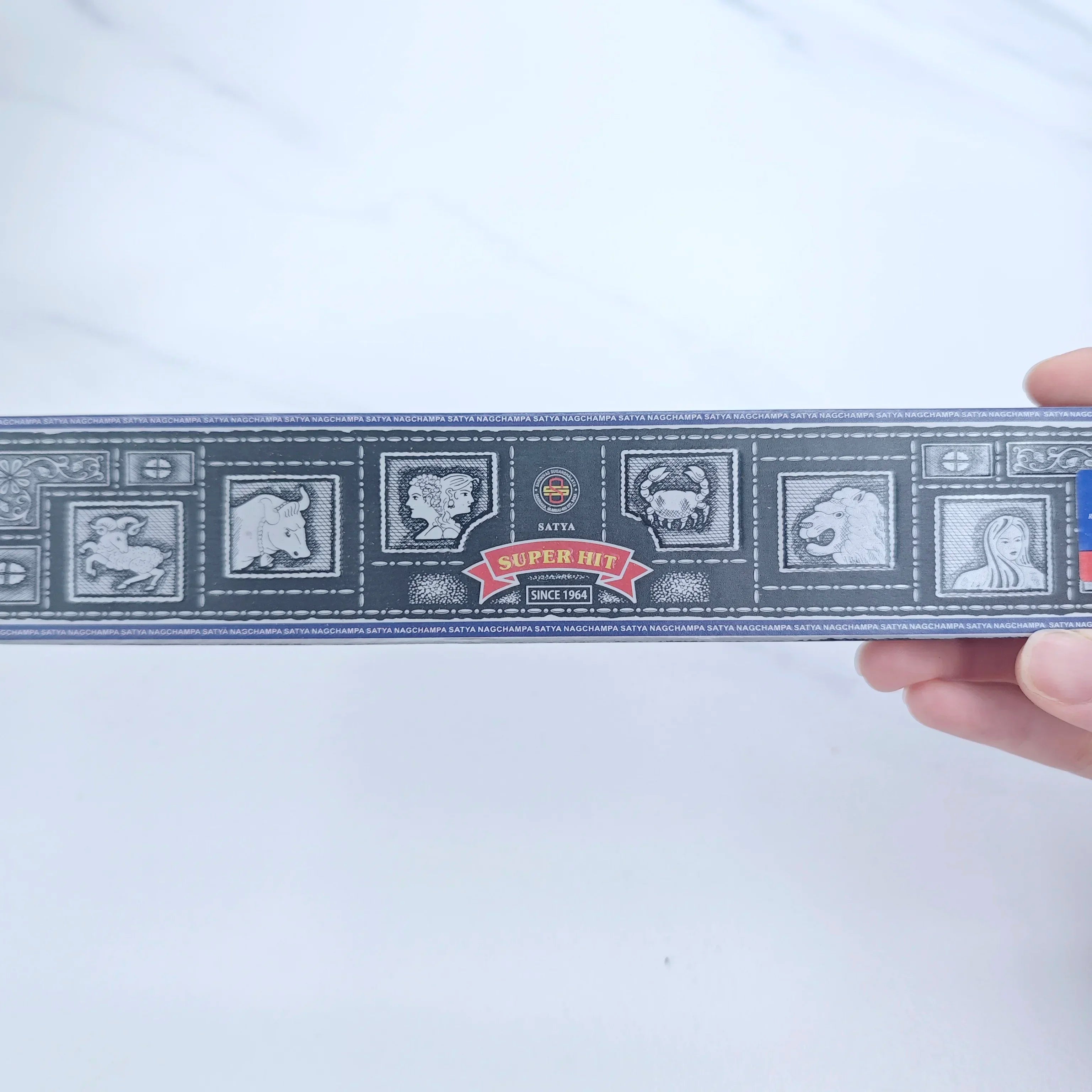 Bâtonnets d'encens indiens – Boîte artisanale