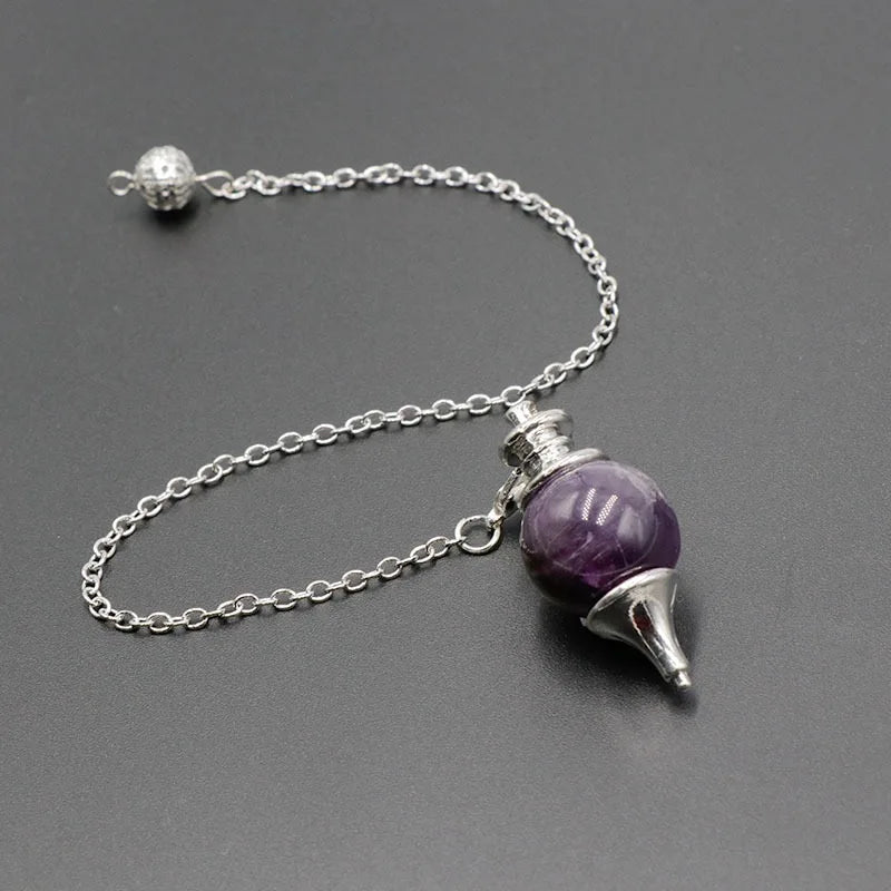 Pendule en pierre naturelle – Radiesthésie & Reiki
