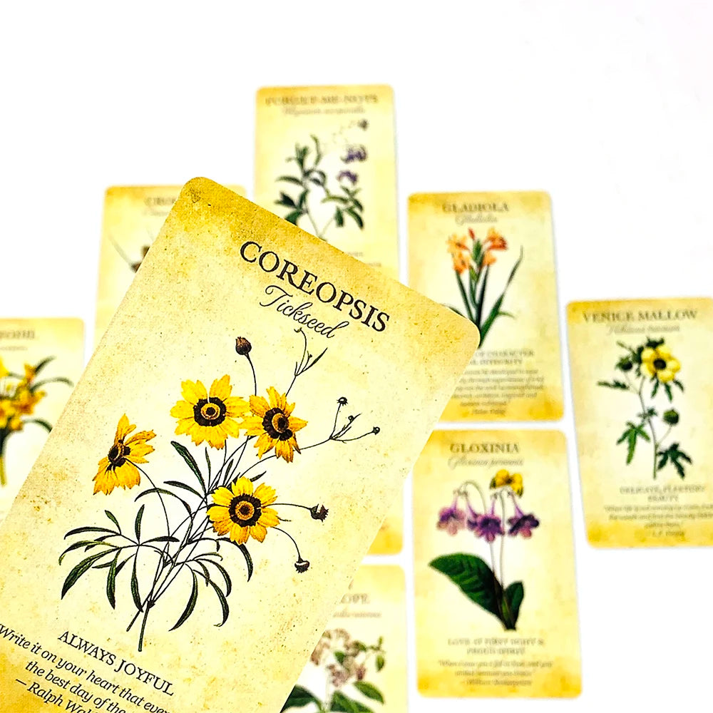 Cartes Oracle Inspirations Botaniques – 44 Cartes de Divination