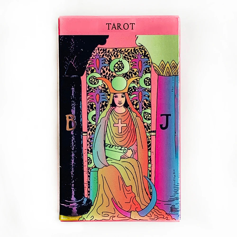 Jeu de Tarot Fantastique Rose – 78 cartes