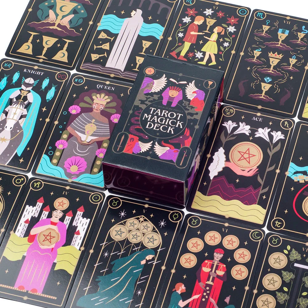 Tarot Magick – Jeu de Cartes Oracle avec Livret