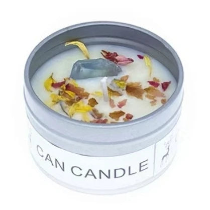 Bougie Parfumée Cristaux & Fleurs Séchées