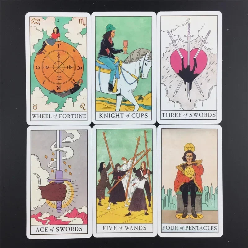 Tarot de la Sorcière Moderne – Jeu de Cartes avec Livret