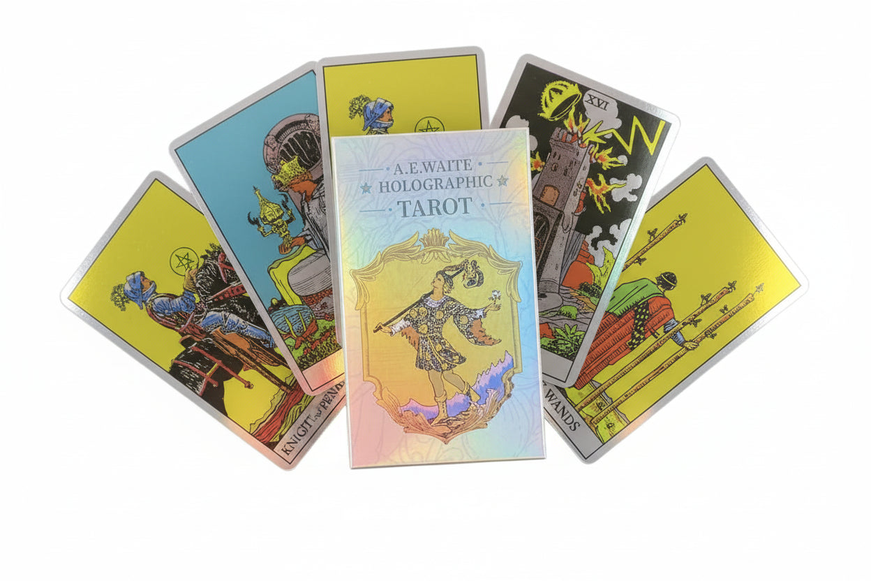 Jeu de Tarot Rider Waite Classique – Cartes Holographiques & Collectionneurs