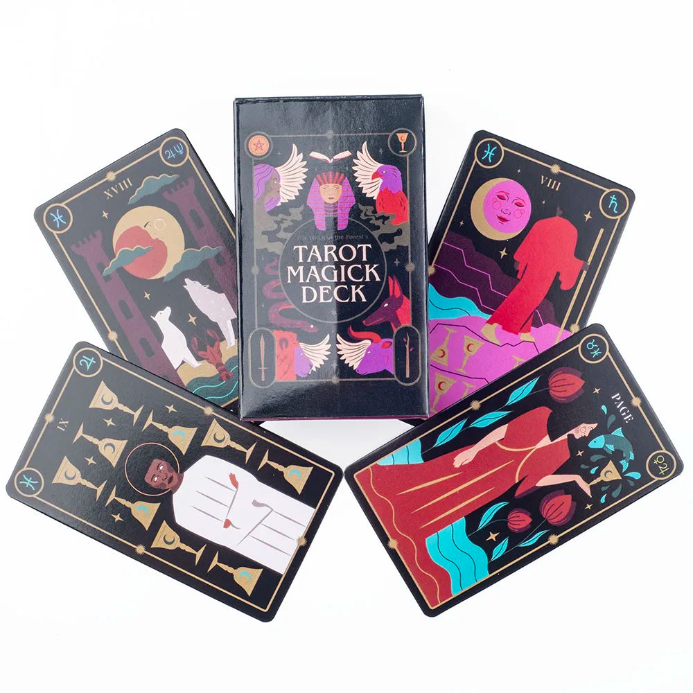 Tarot Magick – Jeu de Cartes Oracle avec Livret