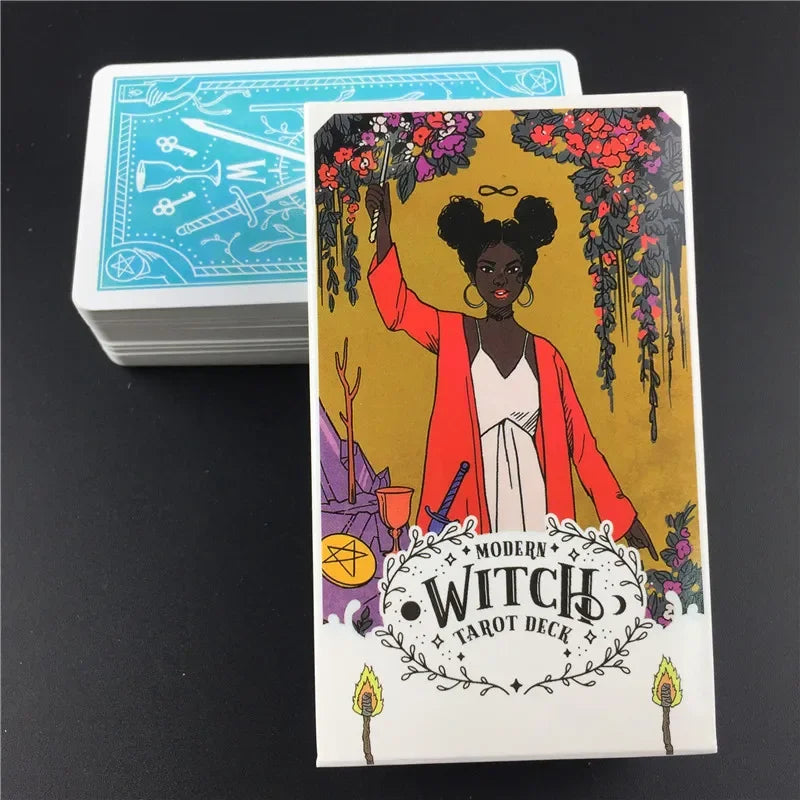 Tarot de la Sorcière Moderne – Jeu de Cartes avec Livret