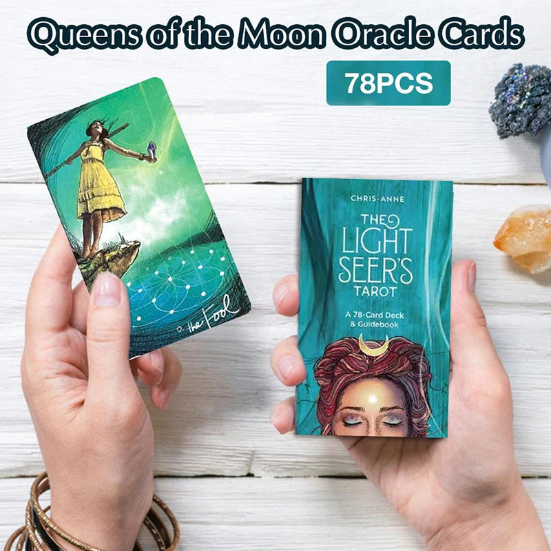 Jeu de Tarot Oracle 78 Cartes – Prophétie Mystérieuse Style Comics