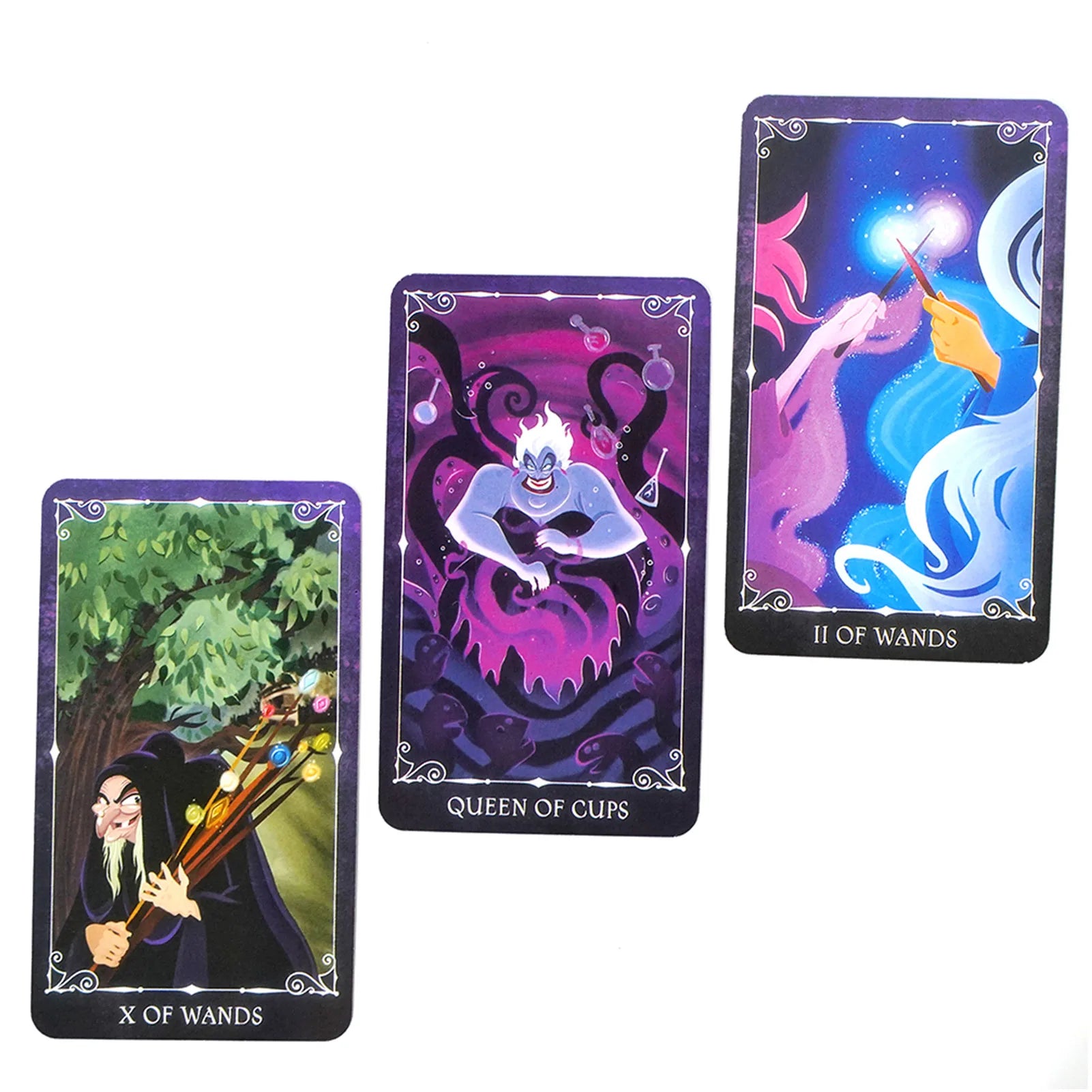 Jeu de Tarot Oracle 78 Cartes – Prophétie Mystérieuse Style Comics