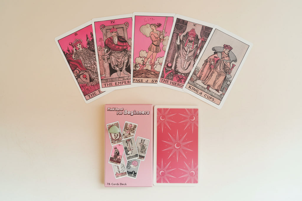 Jeu de Tarot Rose – 78 cartes