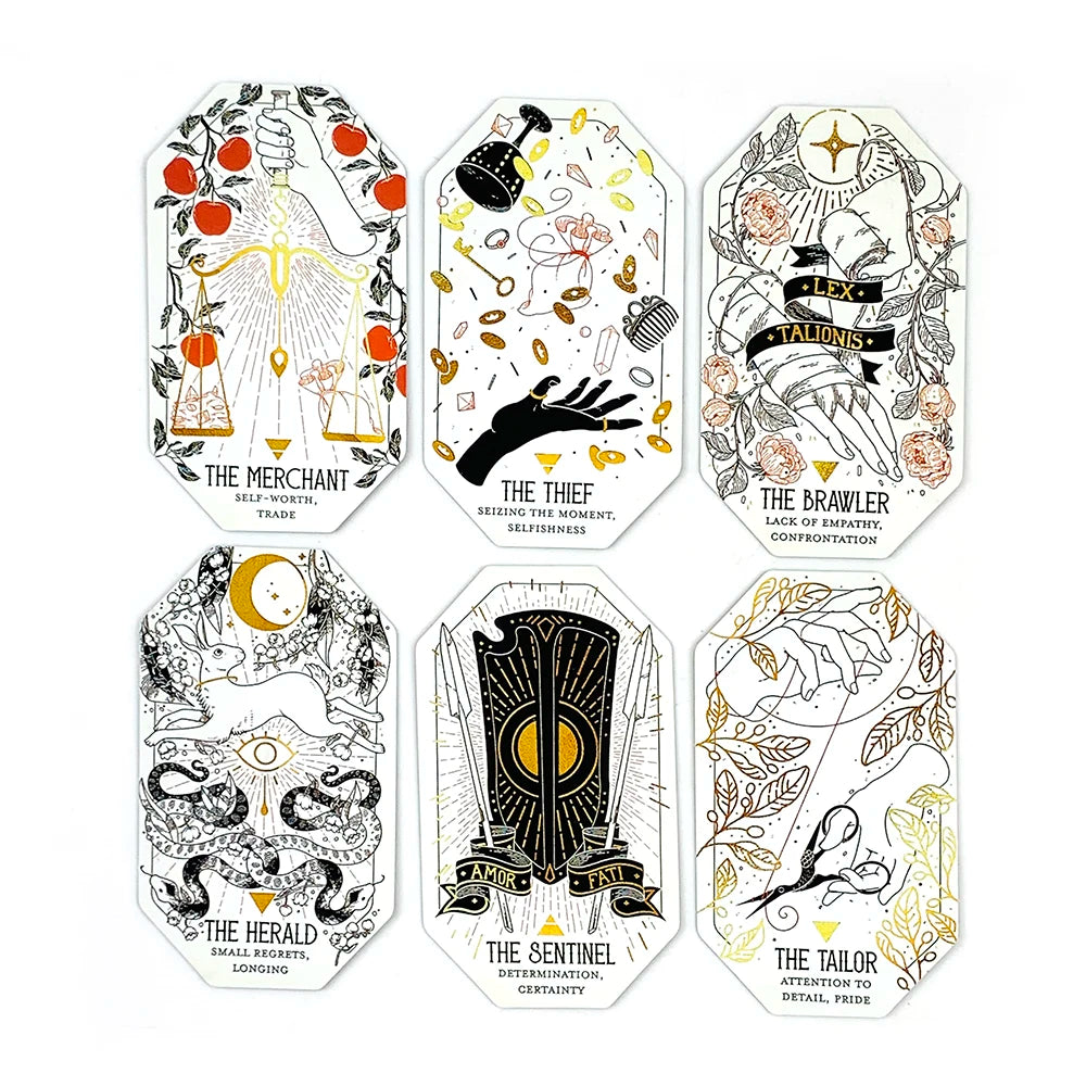 Jeu de Cartes Oracle – 60 Cartes de Guidance Spirituelle