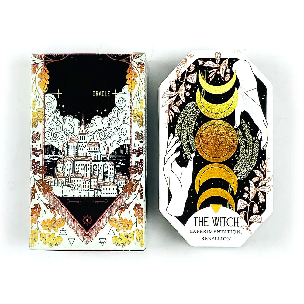 Jeu de Cartes Oracle – 60 Cartes de Guidance Spirituelle